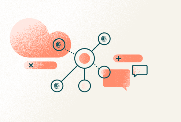 Graphic representing interoperability in healthcare