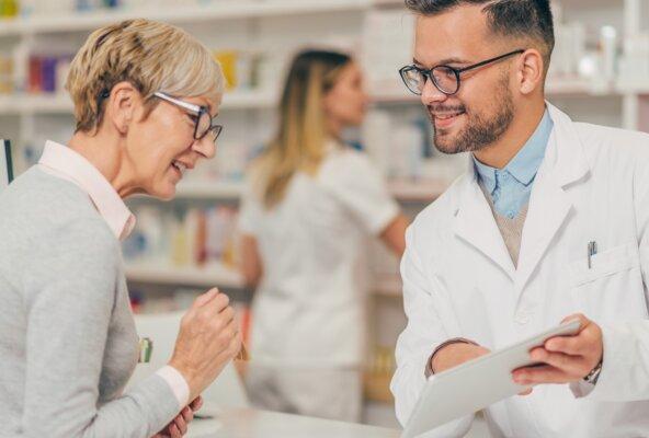a pharmacist who uses an integrated eRx tool