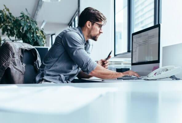 medical billing staff practicing cybersecurity to protect patient data