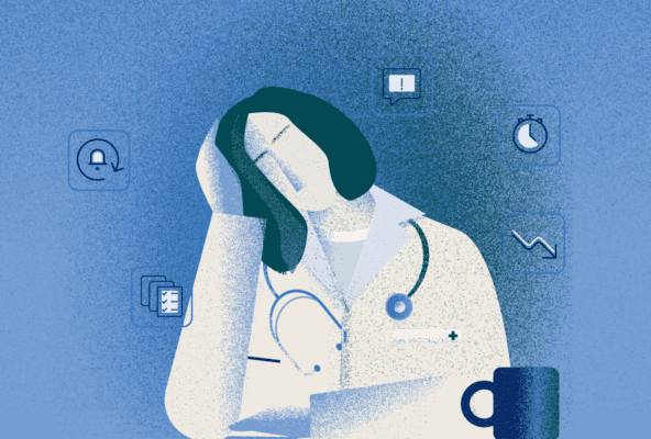Physician burnout feature image