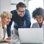 Medical biller team works together exemplifying what resilient billing companies do differently